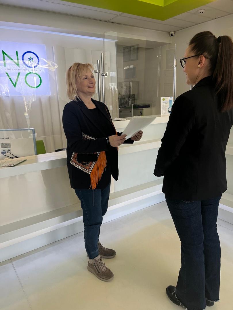 Assistance to the military, NOVO cooperation with the military hospital in Lviv, NOVO Medical Center